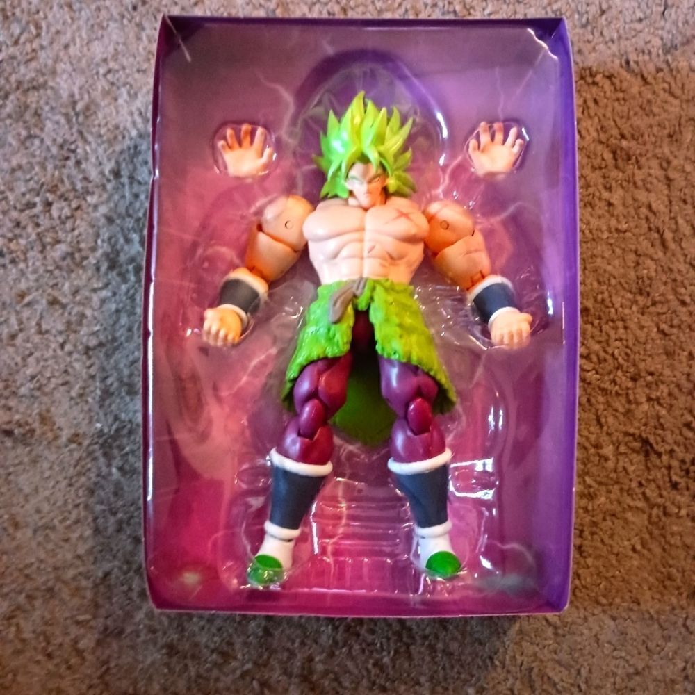 BanDai Dragon Ball Super Dragon Stars Series Super Saiyan Broly Action Fig NEW